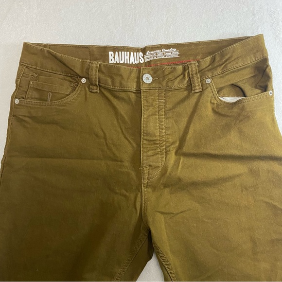 Bauhaus Brown  Straight Fit Pants 3035 Size 40x30 - Picture 6 of 12